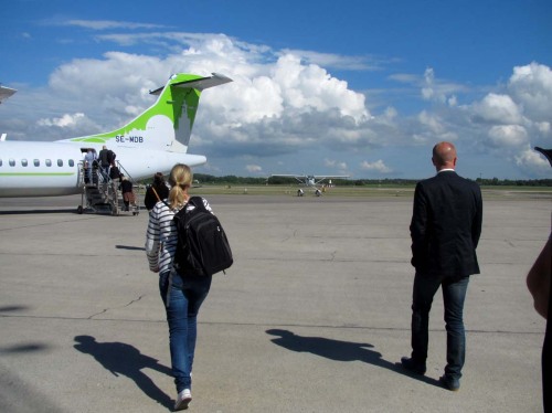 Visby flygplats 2012